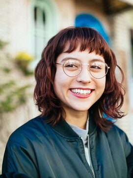 バトン(baton) ウェーブ＋ミディ