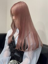 ベレーザ 渋谷(BELEZA)&nbsp;9278ミルクティーピンクハイトーンカラーベビーピンク韓国ヘア