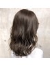 《贅沢フルコース》カット+潤艶フルカラー+ケアパーマ+3step Tr