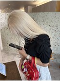 【chiwa style】ハイトーン　ブリーチカラー　