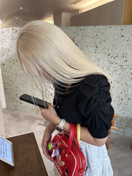 ユルク(JURK nagoya) 【chiwa style】ハイトーン　ブリーチカラー