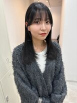 ソソ(soso.)&nbsp;ダークグレーカラー【顔まわりカット】