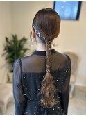 タイトポニテアレンジ