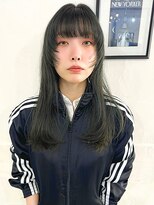 ナービス(NARVIS) 顔まわりデザインカット/シャギーレイヤー