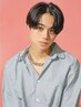 Men'sカット+パーマ落とし(ストレートパーマ) ￥10000～