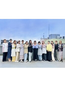 お洒落感度の高い女性スタイリスト達がデザインとキレイをトータルサポート★