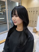 ゼスト フィーノ(ZEST fino)&nbsp;【橋本姫奈】ツヤ感たっぷり黒髪カラー