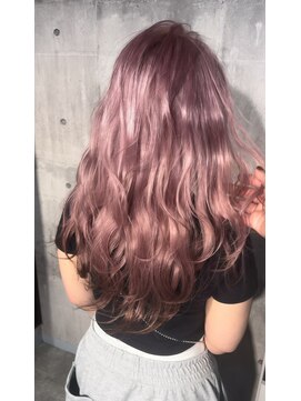 メゾン 心斎橋店(Maison) ホワイトピンク/ブリーチ2～3回