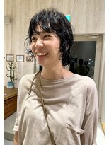 ニーナバイスニップ(Nina by Snip)&nbsp;ショート/レイヤー/ゆるパーマ/暗髪