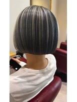 マルフェ 天王寺(marfe)&nbsp;【marfe】アンブレラカラー＿ハイライトボブ＿ショートボブ