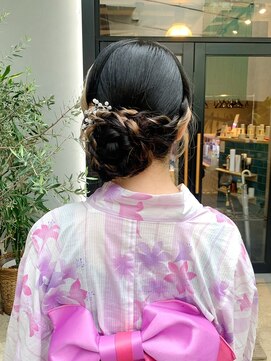 オーク ガーデン 中目黒(OAK garden) 浴衣アレンジ