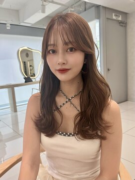 エジョン 三鷹店(Aejon) 顔周りカット シースルーバング