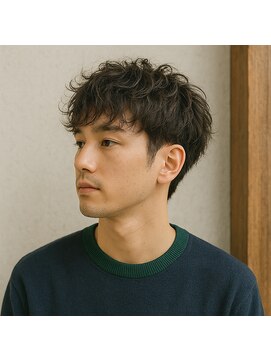 スープレックス ヘアーデザイン(SOUPREX HAIR DESIGN) 大人メンズショートニュアンスパーマ 20代 30代 40代 50代 60代