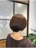 丸みボブ