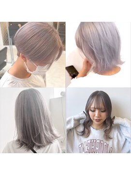 【ブリーチ人気no.1】ペールシルバー