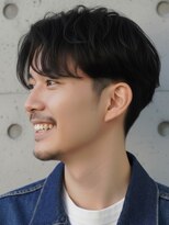 トゥルートラスト オムオム 甲府和戸(True Trust HOMME HOMME)&nbsp;メンズ 爽やかツーブロックショート×ニュアンスパーマ