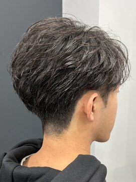 フイ 自由が丘(men's salon Hui) フェザーパーマ／毛流れ／ニュアンスパーマ