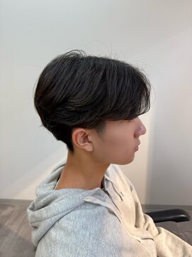 シーフ 千葉(Cyf) MEN'S/毛流れセンターパート/ニュアンスパーマ/下田優也