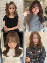 《stylist kanami》ブリーチありで叶う中明度カラー、スタイリングしやすいカットが得意★