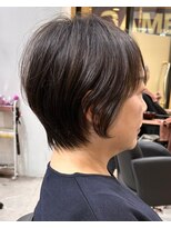 ヨファ ヘアー(YOFA hair)&nbsp;似合わせ　大人ショート×デジタルパーマ
