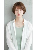 小顔見えくびれボブ