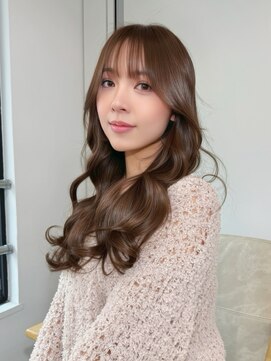 フリティ 大阪西梅田店(friity) オリーブベージュショートミニボブグレージュブリーチレイヤー