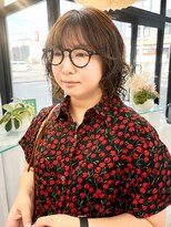 ユイマァル 岡山(YUIMARL)&nbsp;岡山20代30代40代★ダメージレス★骨格矯正パーマ★レイヤーボブ