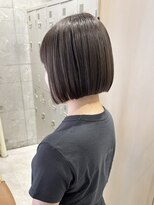 トマト(TOMTO)&nbsp;【YUYA】ミニボブ_大人ボブ_ぱつっとボブ_横浜ボブ_オリーブ