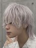 メンズカット+2回ブリーチカラー+髪質改善4stepTR【渋谷/ブリーチ/MEN'S】