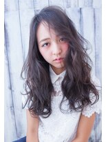 エール(a:le)&nbsp;デジタルパーマ×ネイビーカラー