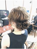 ふんわりシニヨンアレンジ【ヘアアレンジ　立川/立川南口/国立】