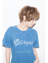 ソア フォー ヘアー(Soi for hair)&nbsp;スタイリングが簡単 外国人風ツヤカラー くせ毛風ショート