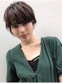 品のあるショート/耳掛けショート/20代30代40代《中目黒》
