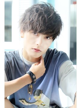 リップス 表参道店(LIPPS) 刈り上げツーブロック前下がりマッシュツイストスパイラルパーマ