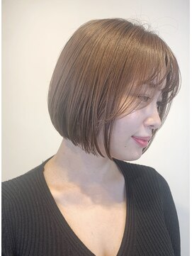 アンサム リリー(UNSOME Lille) 【UNSOME　Lille】ボブ/やわらかカラー