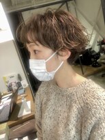 ミスターグッドモーニング(MR.GOOD MORNING)&nbsp;うねうねガーリーショートパーマ