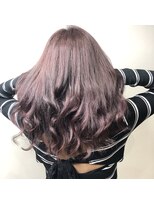 ヘアーデザイン ジェルム(Hair Design germe)&nbsp;春のトレンドヘアパープルブラウンカラー ～しのだスペシャル～