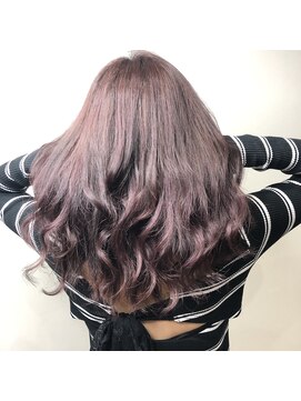 ヘアーデザイン ジェルム(Hair Design germe) 春のトレンドヘアパープルブラウンカラー ~しのだスペシャル~