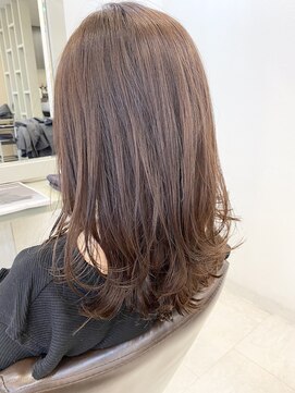 ヘアーサロン イルア 北越谷(hair salon I'LUNA) 秋色☆ピンクブラウン