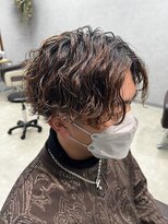 リット×ベリエ(Lit.×belier)&nbsp;ツーブロック/メンズマッシュ/波巻きスパイラルパーマ