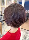 大人ショートボブ