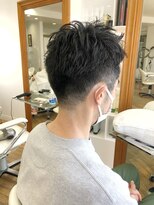 ヘッズ 本八幡店(HEADS)&nbsp;MEN'S HAIR  センターパート　サイドパート　韓国マッシュ