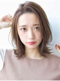 湿気の時期も◎【くびれレイヤーボブ×かきあげ前髪】京佳