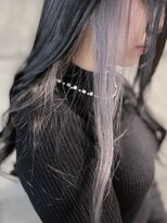 クレドガーデン 浦和店(CRED GARDEN)&nbsp;インナーカラー/艶髪ロング/シルバー/ダークグレージュ#浦和i3