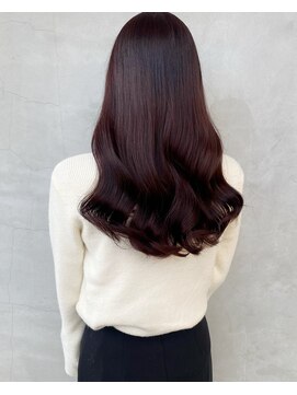 宝の髪 【カラーファンタジー】カシスラベンダー