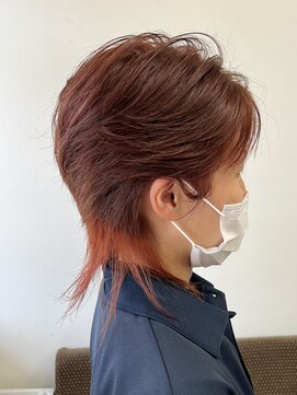 髪ストーリー美容室 インナーカラー