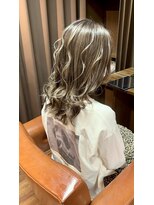 ランソ(RUNSO)&nbsp;大人ハイライト/外国人風透明感カラー/ハッシュカット