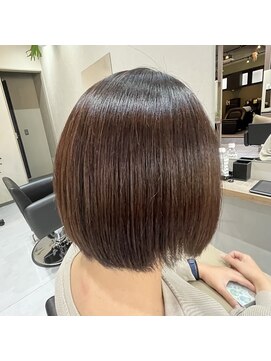 アワ(awa) 縮毛矯正ボブ
