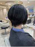 30代/40代/50代　美シルエットショートボブ　
