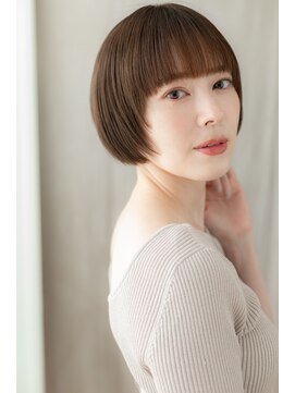 カバーヘア ブリス 川口(COVER HAIR bliss) 透明感カラーレイヤーカットマッシュルームヘアZ川口30代40代